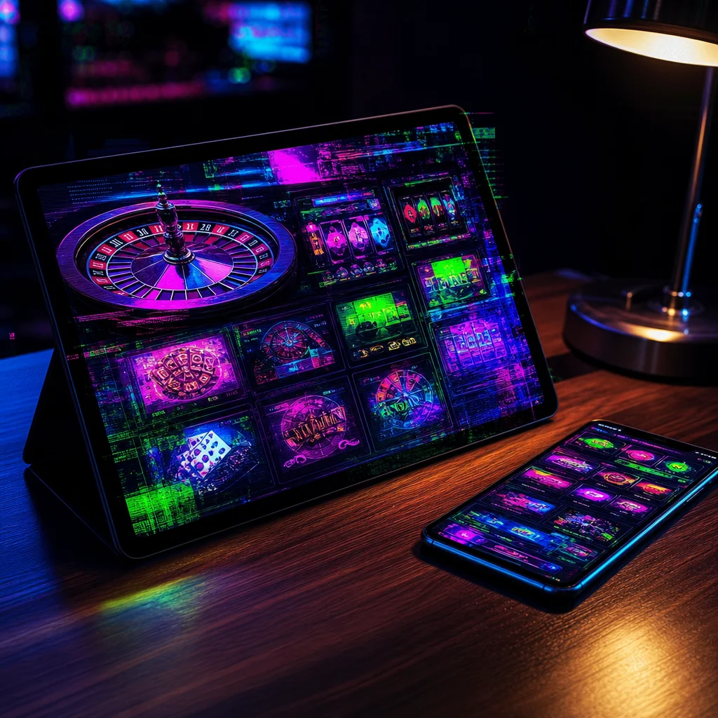 Blackjack strategy across laptop phone and tablet screens